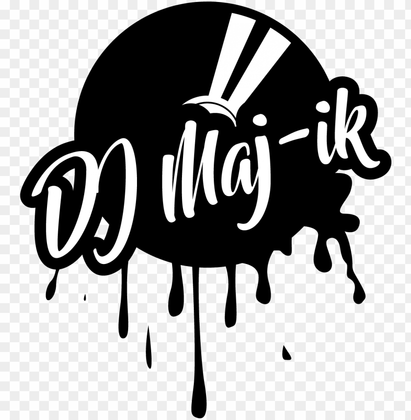 dj logo design disc jockey PNG transparent with Clear Background ID 205474
