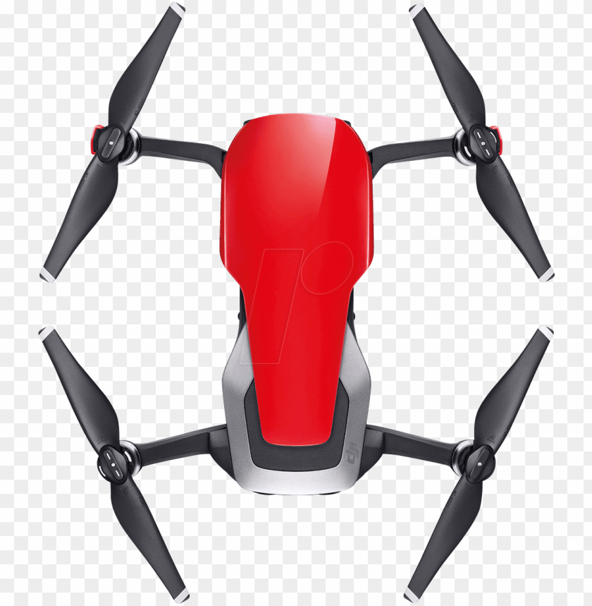 Clear Dji Mavic Air Red Top View PNG Image Background ID 70694 | TOPpng