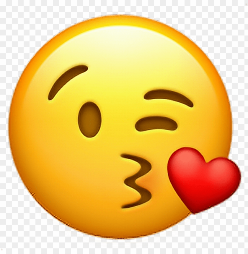do you speak emoji perhaps youre more of a gif er face blowing a kiss emoji PNG transparent with Clear Background ID 180719
