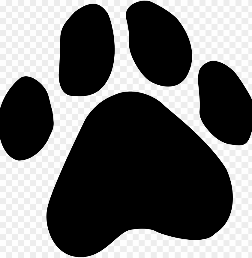 Dog Footprint Png Clip Transparent Library Dog Paw Print PNG 