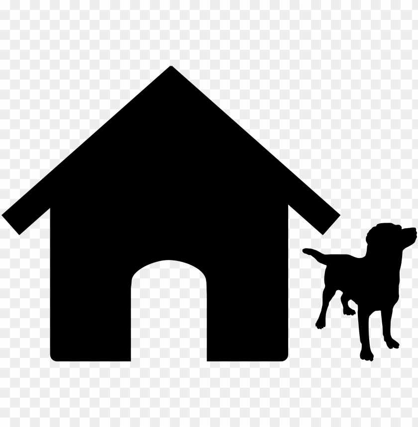 free clipart dog houses