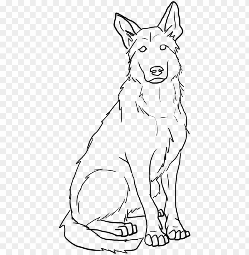 German shepherd pet dog animal drawing. Good use for symbol, logo, web  icon, mascot, tattoo, sign, or any design you want. Stock Vector | Adobe  Stock