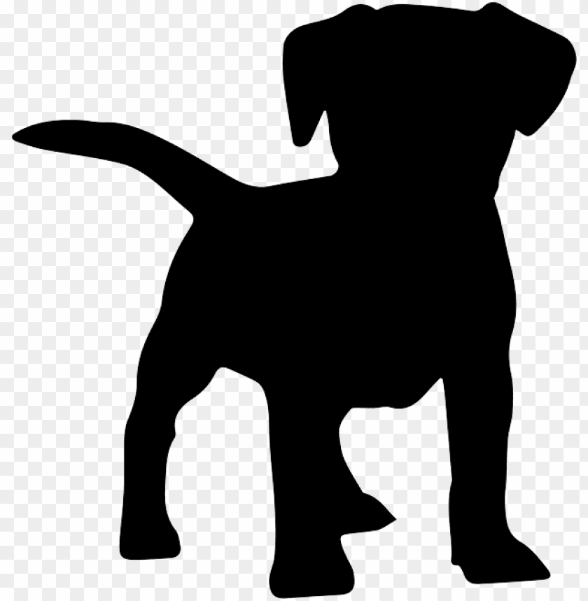 Download Dog Training Silhouette At Getdrawings Dog Silhouette Stock Free Png Image With Transparent Background Toppng