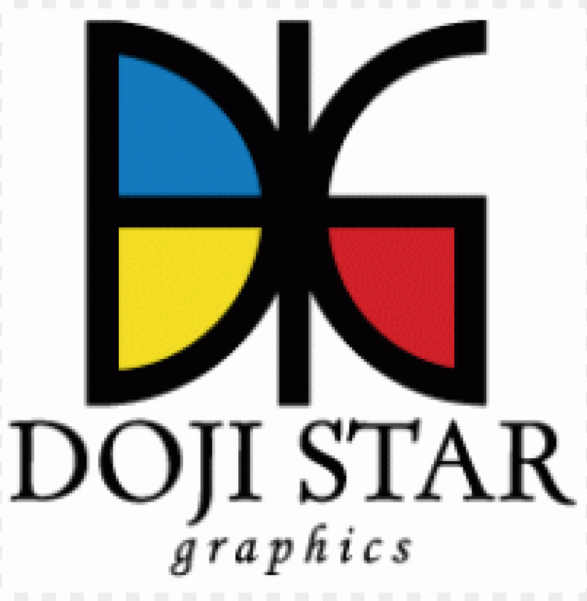  doji star logo vector free - 468681