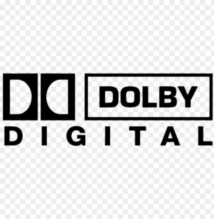 Dolby Digital Logo PNG Transparent Background