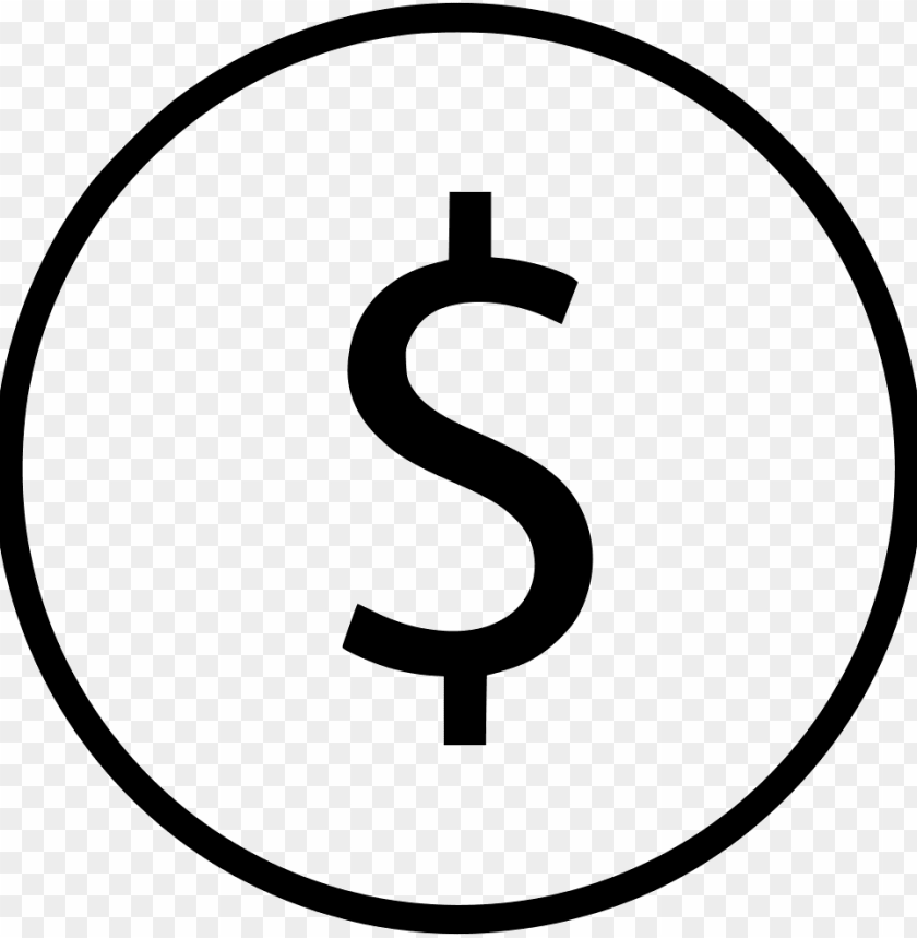 Dollar Sign Circle Svg Icon Free Dollar Sign Svg Icon Png Free Png Images Toppng