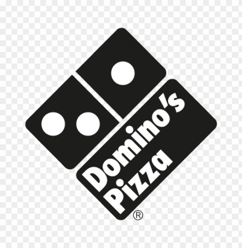 Domino S Pizza Black Vector Logo Toppng