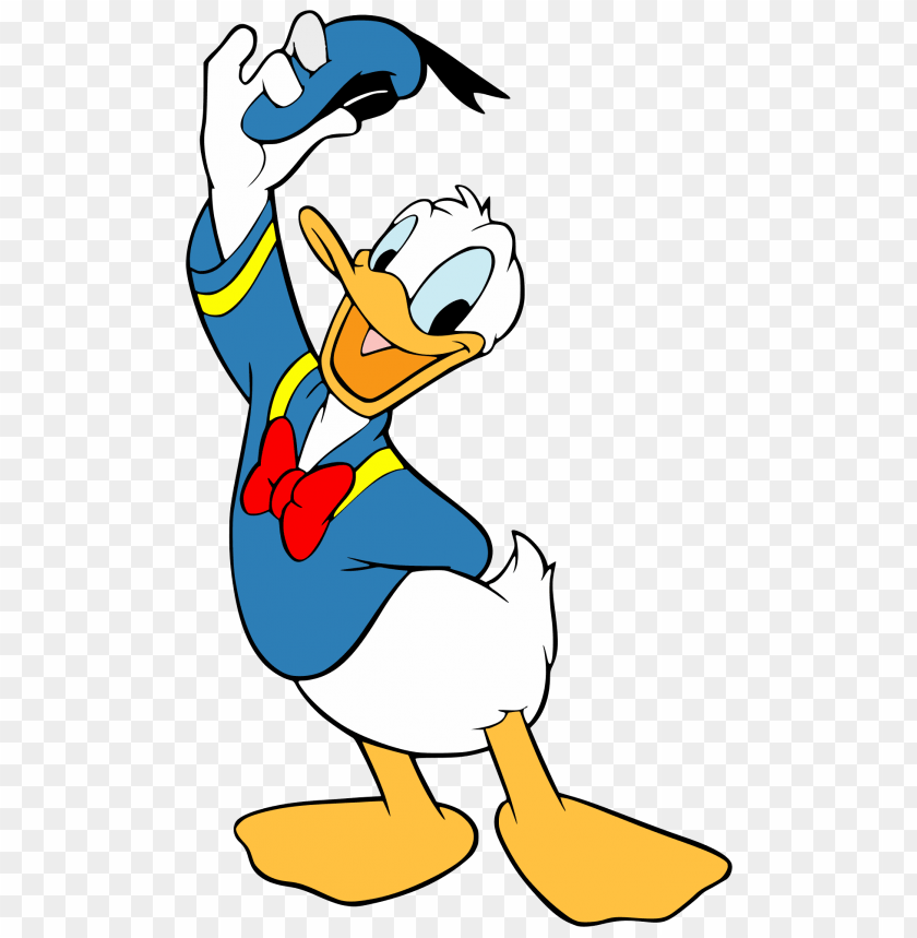 donald duck face clipart cartoon