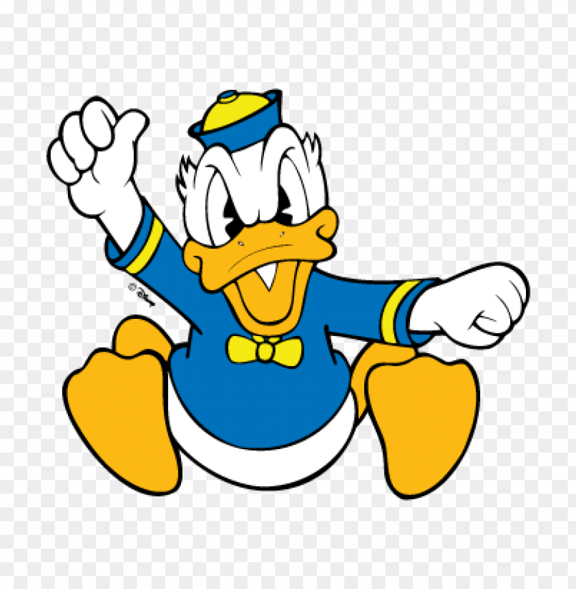  donald duck logo vector free - 466340