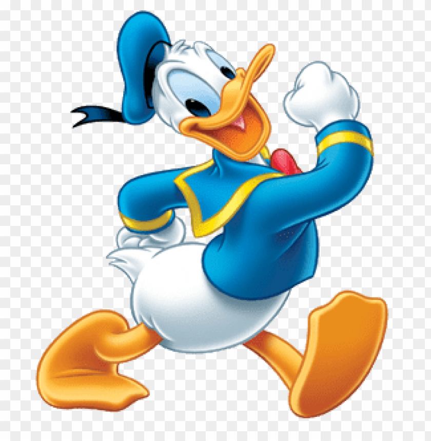 Download donald duck walking clipart png photo  @toppng.com
