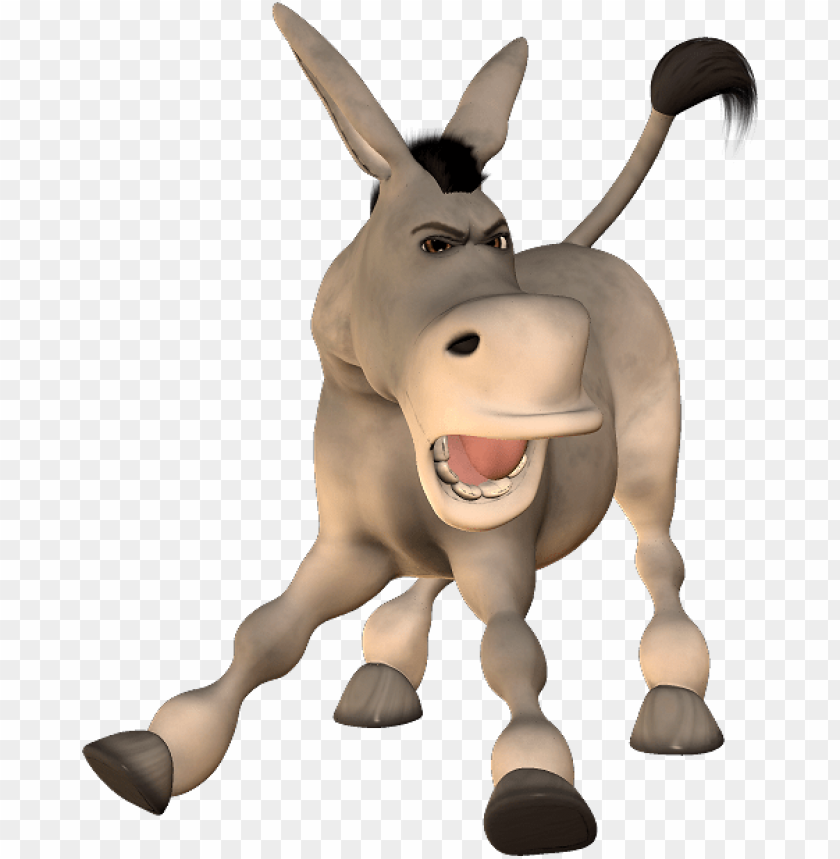 Donkey Shrek Png Freeuse Stock - Donkey From Shrek Png, png, transparent png