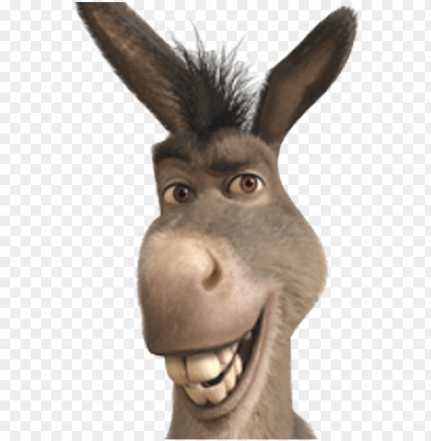 donkey from shrek smiling PNG transparent with Clear Background ID 86339