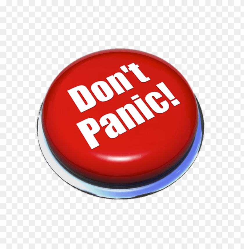 miscellaneous, don't panic signs, don't panic red button, 
