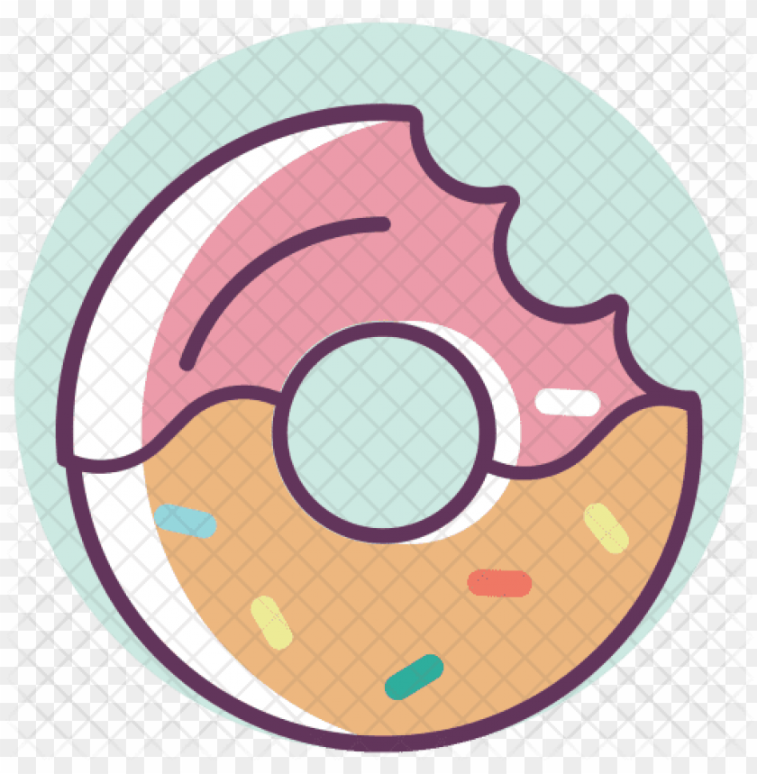 donut doughnut sweet dessert food fastfood icon doughnut PNG transparent with Clear Background ID 153154