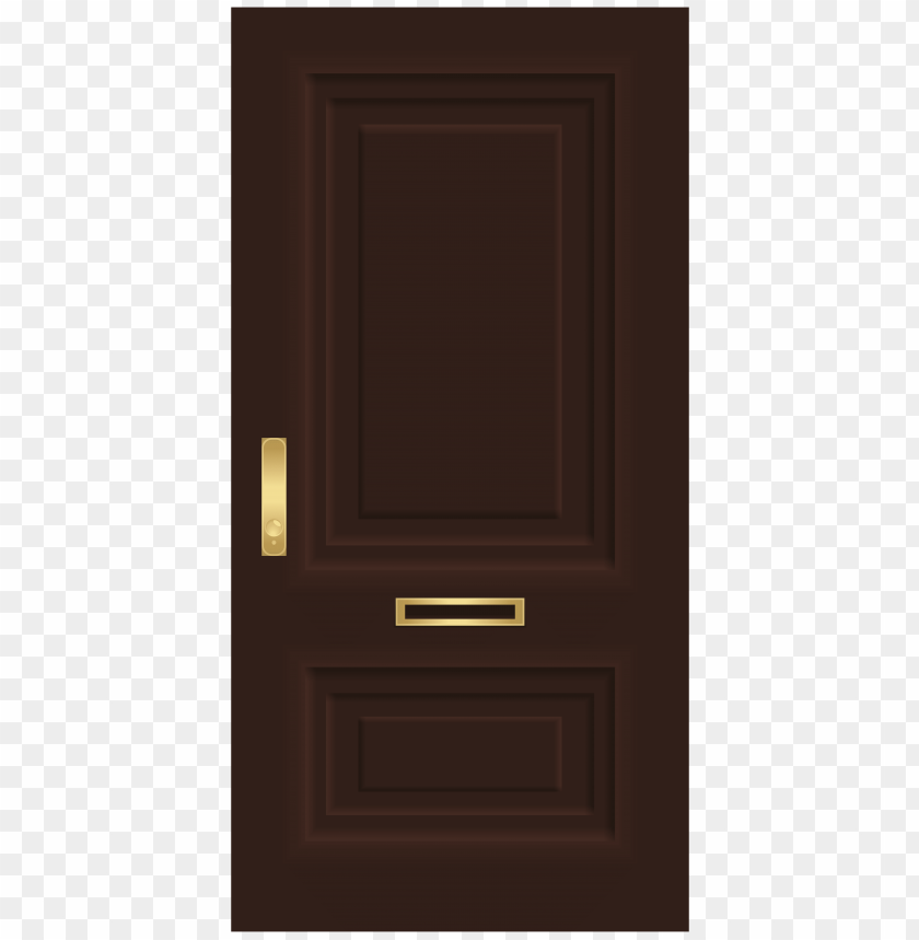 brown, door