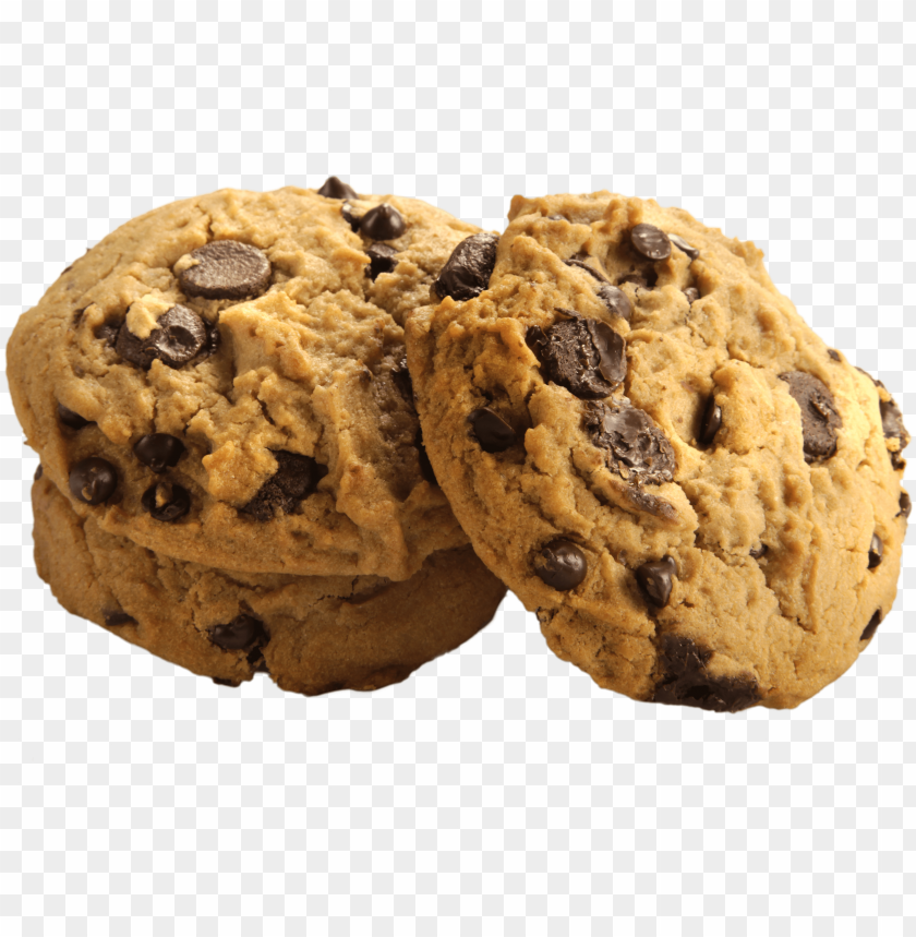 free PNG double chocolate chip cookie - chocolate chip cookie PNG image with transparent background PNG images transparent