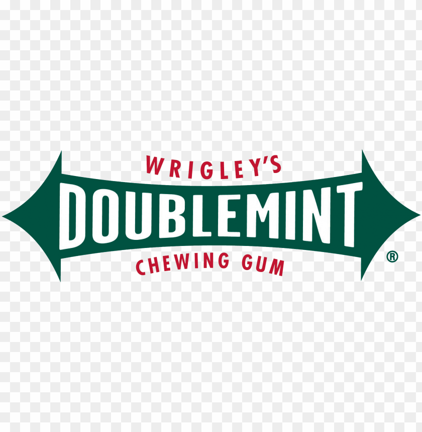 doublemint gum logo - banner PNG image with transparent background | TOPpng