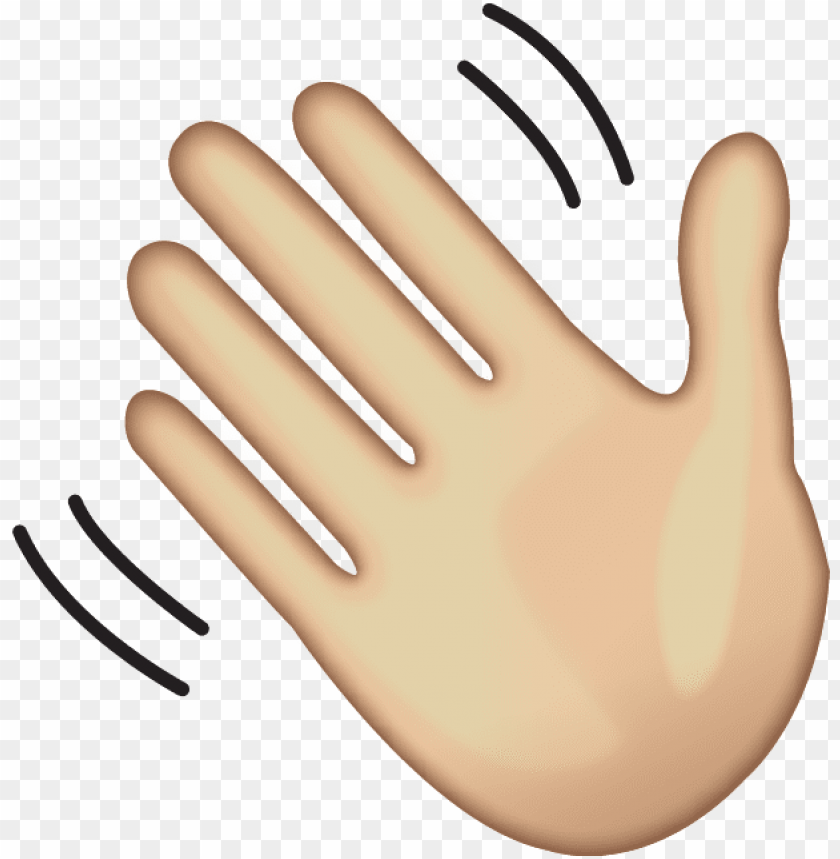 Download Ai File Waving Hand Emoji Png Image With Transparent Background Toppng - roblox character waving their hands