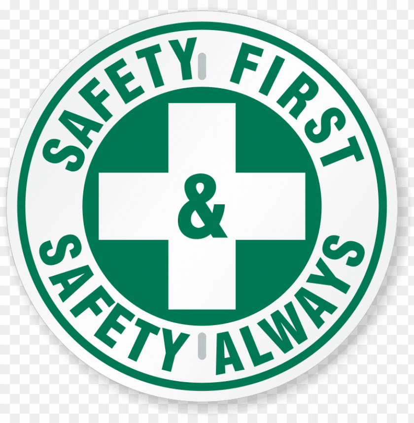 Download And Use Safety First Clipart - Safety First Logo Vector PNG Transparent Background