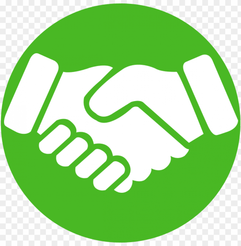 Download Handshake Icon Gree Png Image With Transparent Background Toppng