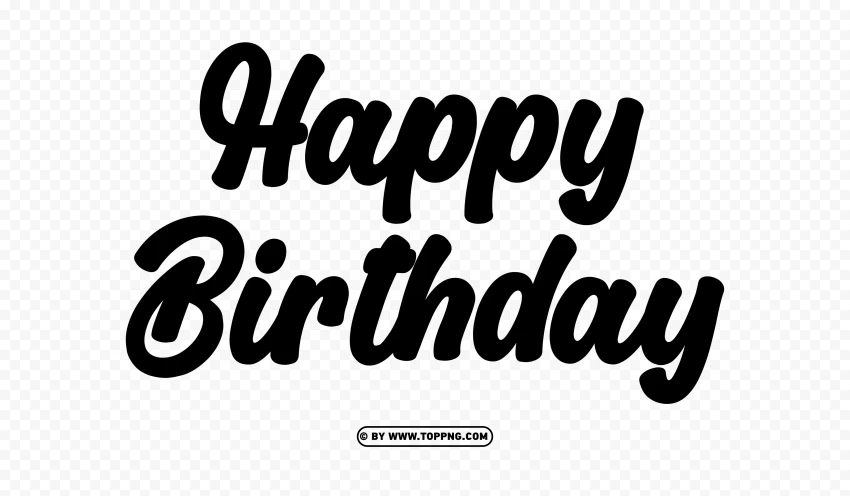 Download Happy Birthday Text PNG Images - Image ID 489582 | TOPpng