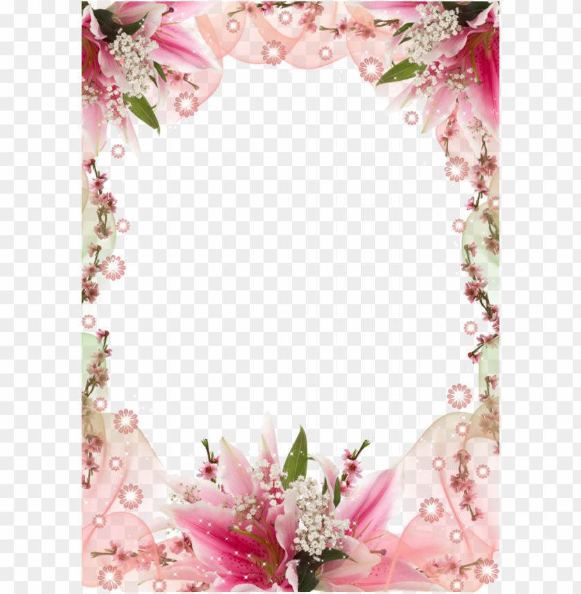 download marcos de cumpleaños con flores clipart picture - picture frame PNG image with transparent background@toppng.com