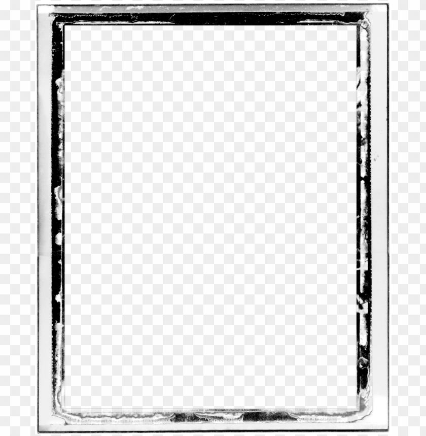 Download Old Time Border Clipart Black - Old Photo Border PNG Transparent Background