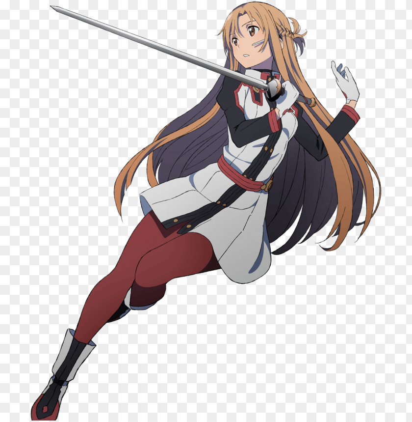 download png - sword art online ordinal scale asuna sword PNG image with transparent background@toppng.com