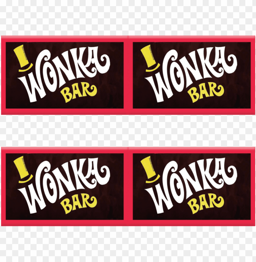 Download Willy Wonka Chocolate Bar Clipart Wonka Bar Willy Wonka Bar Printable Png Image With Transparent Background Toppng