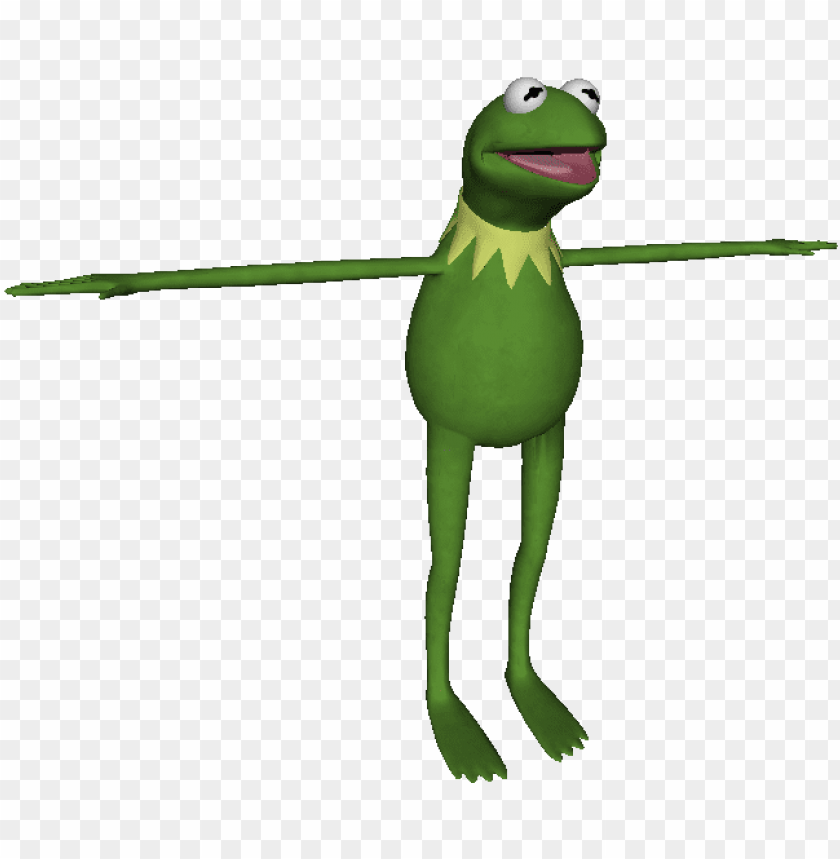 download zip archive - kermit the frog t pose PNG image with transparent background@toppng.com