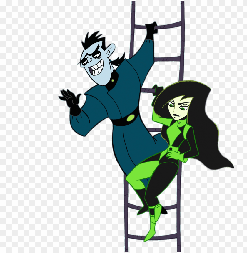 at the movies, cartoons, kim possible, dr. drakken and shego escaping, 
