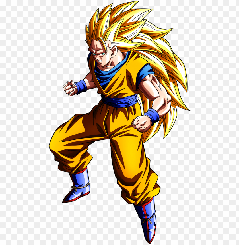 dragon ball goku ssj 3 PNG image with transparent background | TOPpng