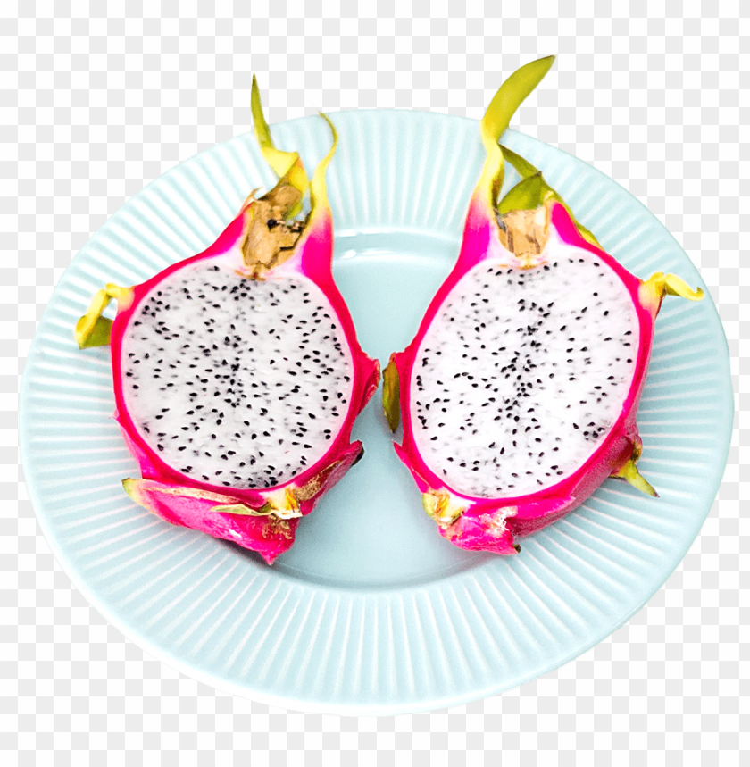 dragon fruit on plate png - Free PNG Images ID 5415