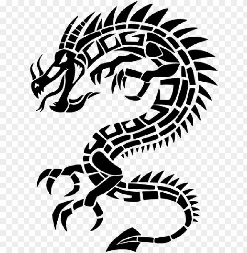 Dragon Tattoo Png Image With Transparent Background Toppng - colar de panda roblox png