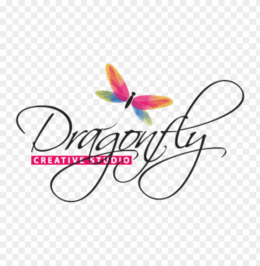  dragonfly creative studio logo vector free download - 466237