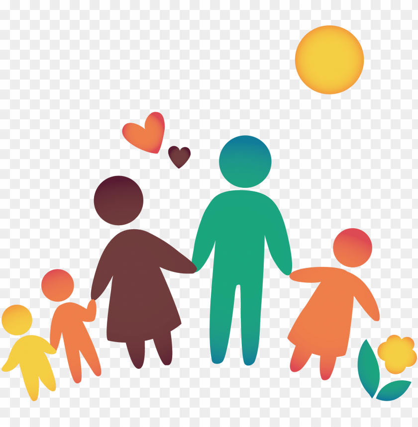 drawing family cute - cartoon family PNG image with transparent background  | TOPpng