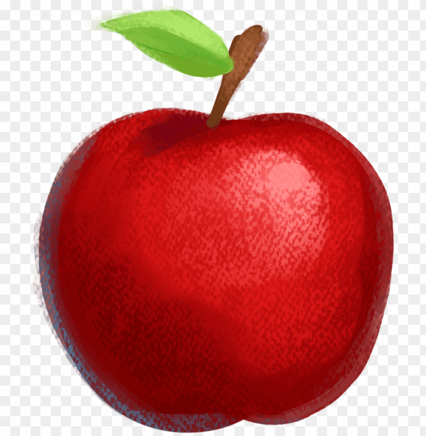 How To Draw Apple - Draw Apple With Color, HD Png Download , Transparent  Png Image - PNGitem