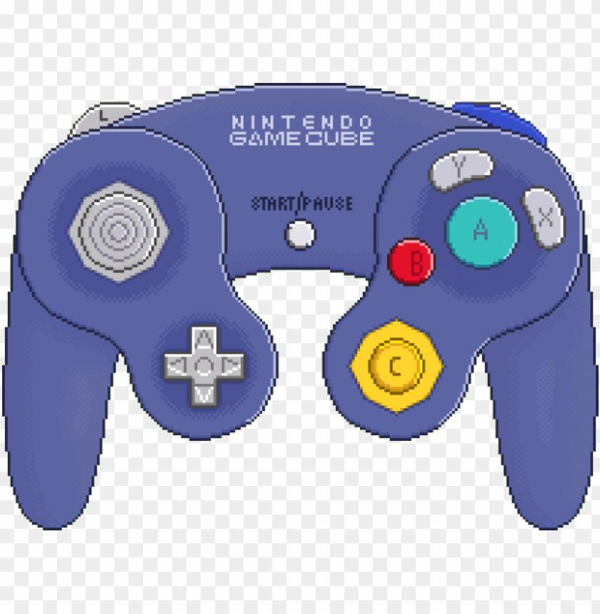 free PNG drawn controller gamecube - pixel gamecube controller PNG image with transparent background PNG images transparent
