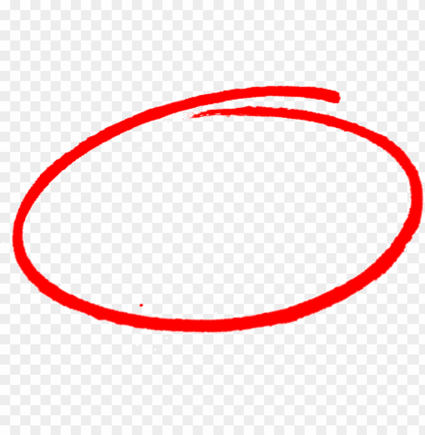 Drawn Number red Circle - Red Marker Circle PNG image with transparent background | TOPpng