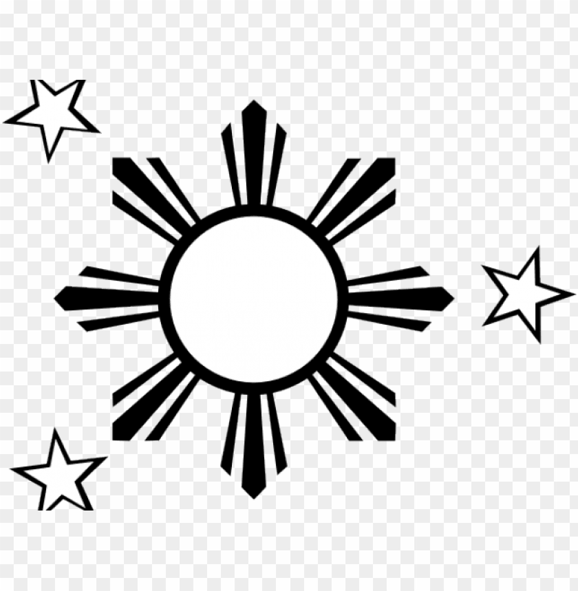 drawn stars philippine flag black and white philippine fla png image with transparent background toppng drawn stars philippine flag black and