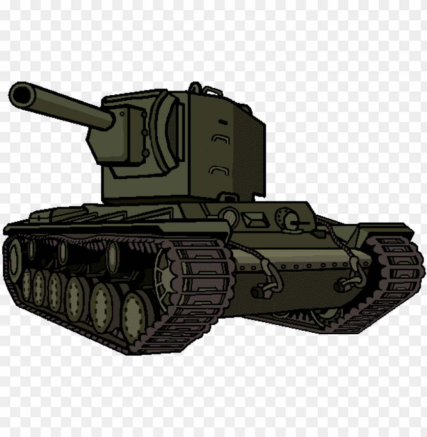 Drawn Tank Kv2 - Kv 2 Tank Drawi PNG Image With Transparent Background