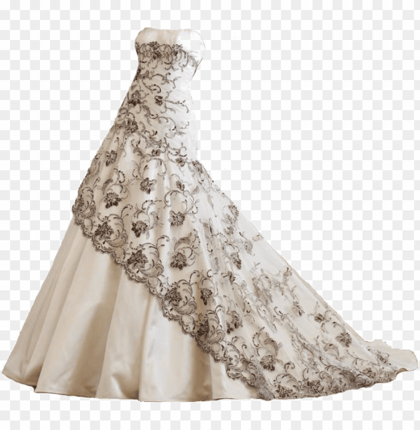 dress png image background - black and white wedding dress PNG image with transparent background@toppng.com