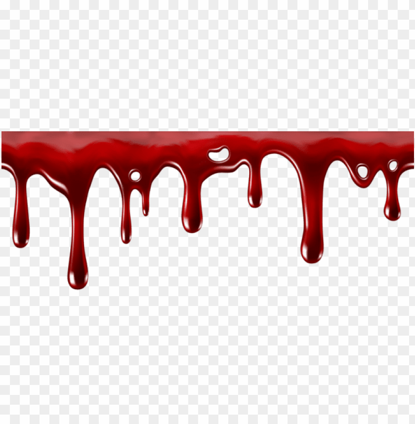 dripping blood decor transparent png images background -  image ID is 56399