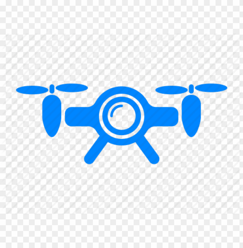 Technology Dragon Throat drone clipart camera icon - drone icon blue PNG image with transparent  background | TOPpng