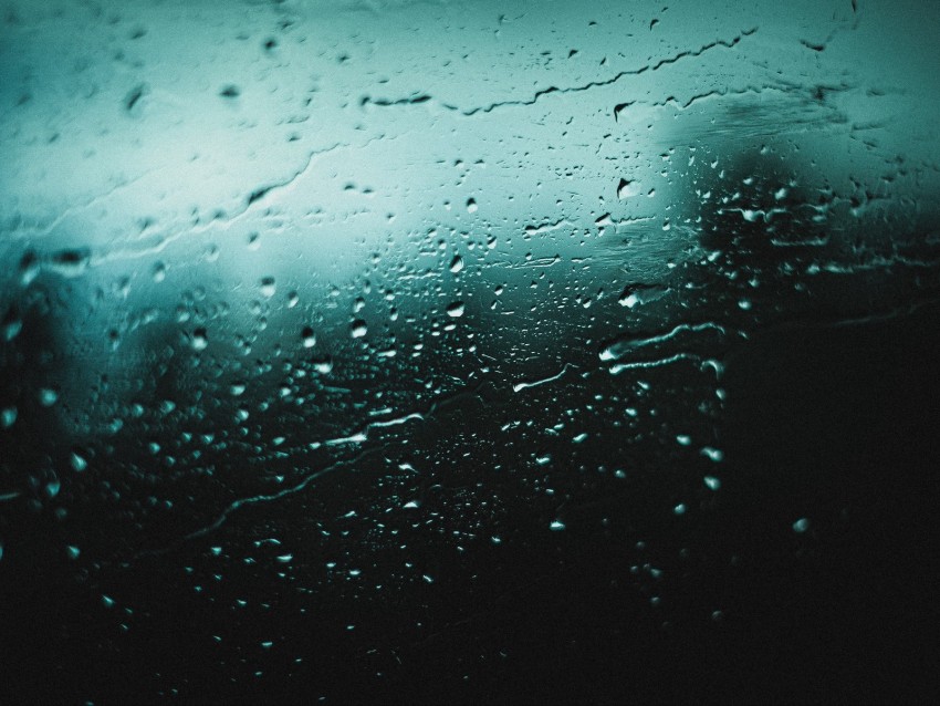 drops, glass, rain, wet, surface