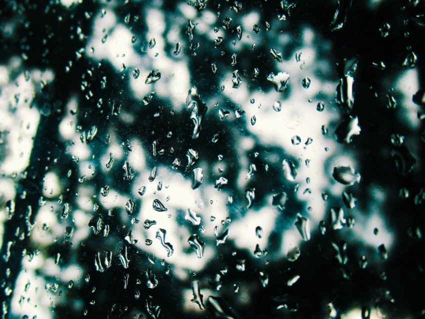 Drops Glass Rain Window Blur Png - Free PNG Images