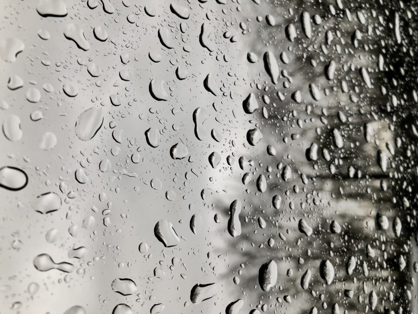 drops, rain, moisture, glass, window, surface