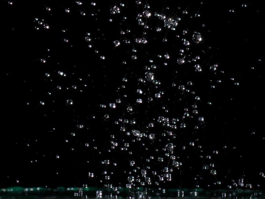 Drops Water Splash Shine Macro Png - Free PNG Images