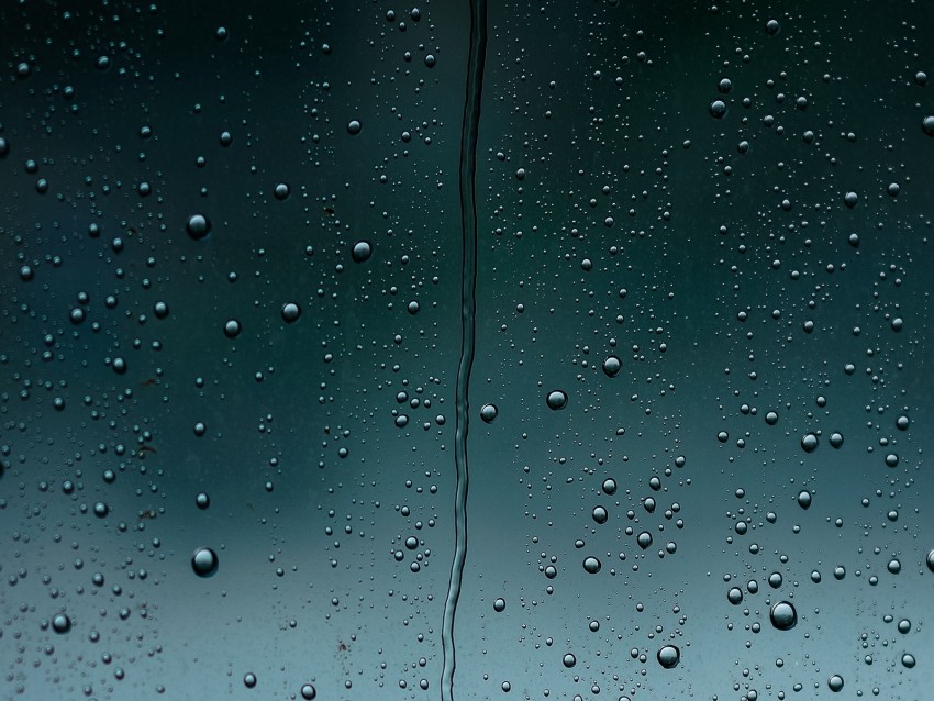 drops, wet, glass, surface, macro