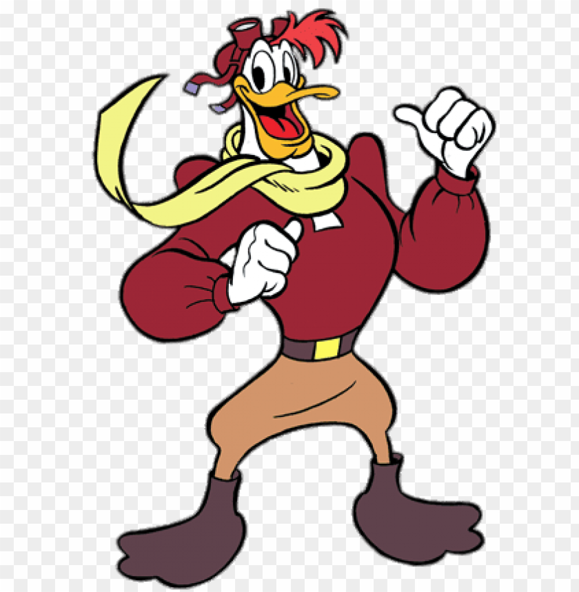 Download Ducktales Proud Launchpad Mcquack Clipart Png Photo  